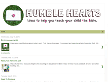 Tablet Screenshot of humblehearts.info